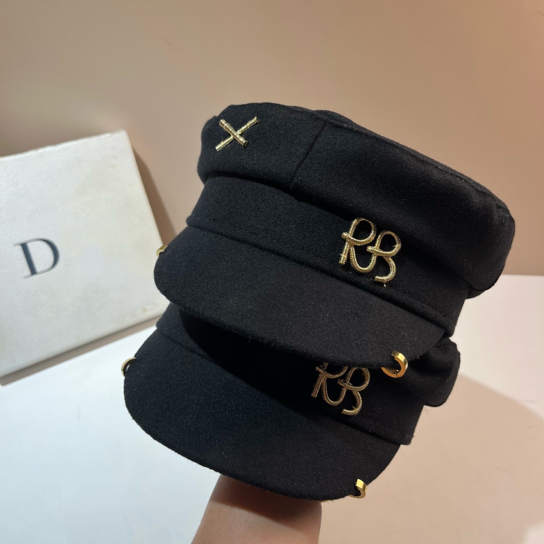 Enhypen Sunoo inspired RB Wool Peaked Cap