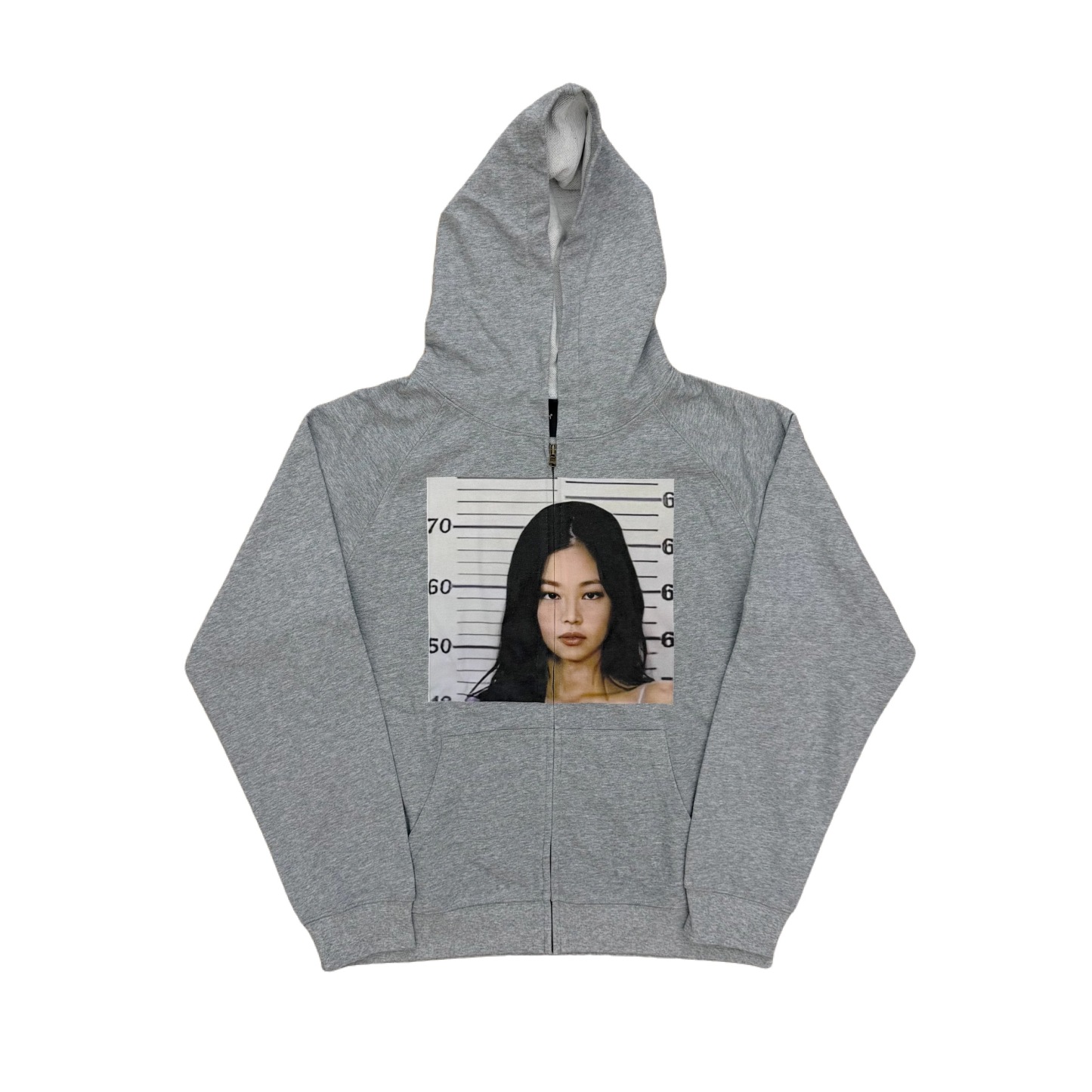 Blackpink Jennie Kim Graphic Face Print Sweatshirt Hoodie