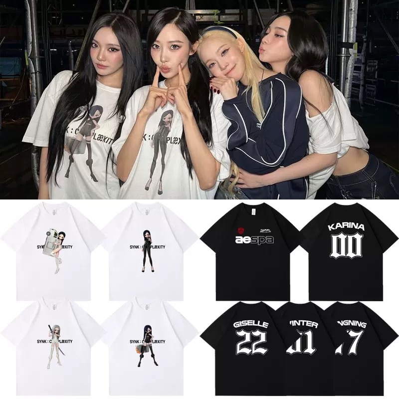 aespa 2026 Tour Concert inspired Merchandise  T-Shir