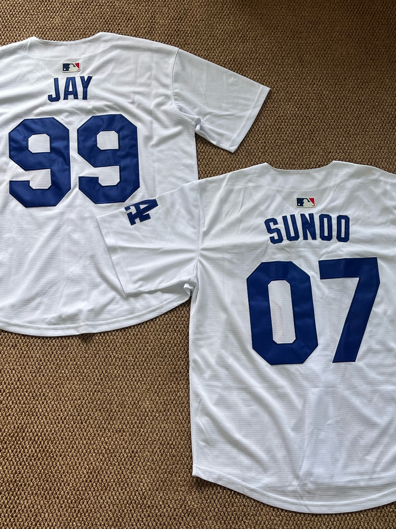 Enhypen Custom Dodgers Baseball Jersey