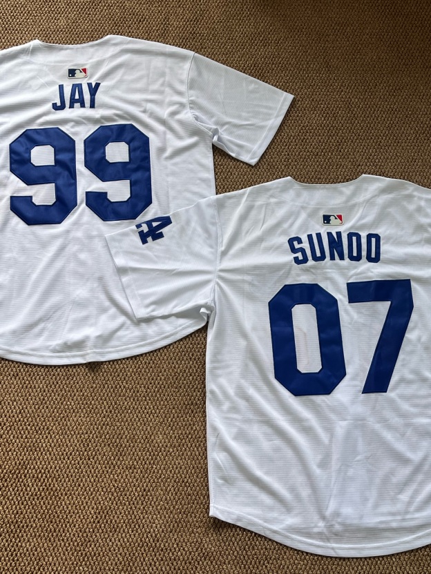 Enhypen Custom Dodgers Baseball Jersey