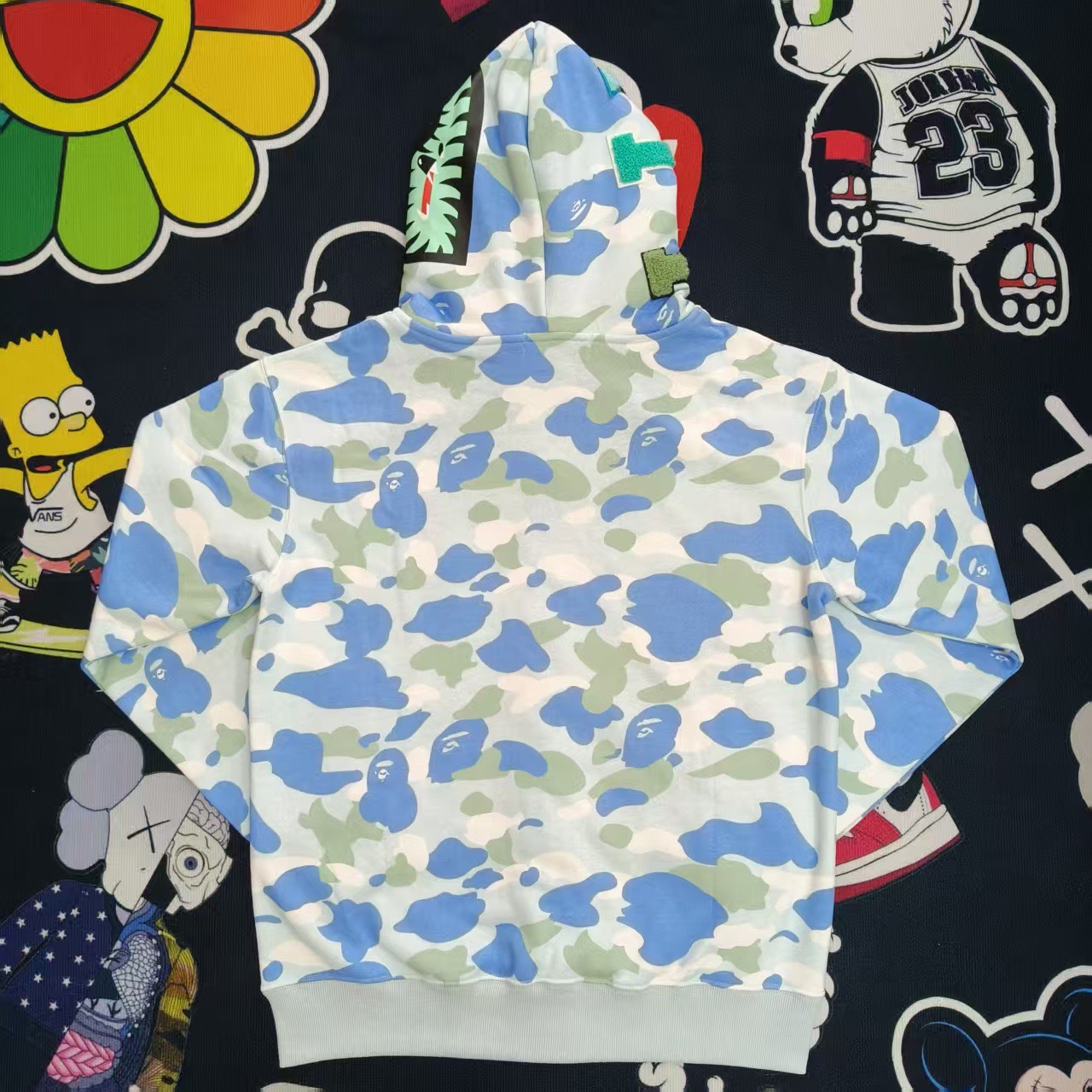 StrayKids Felix BAPE Inspired Bape camo hoodie-Stray Kids
