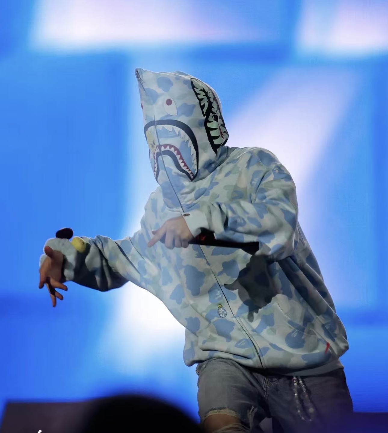 StrayKids Felix BAPE Inspired Bape camo hoodie-Stray Kids