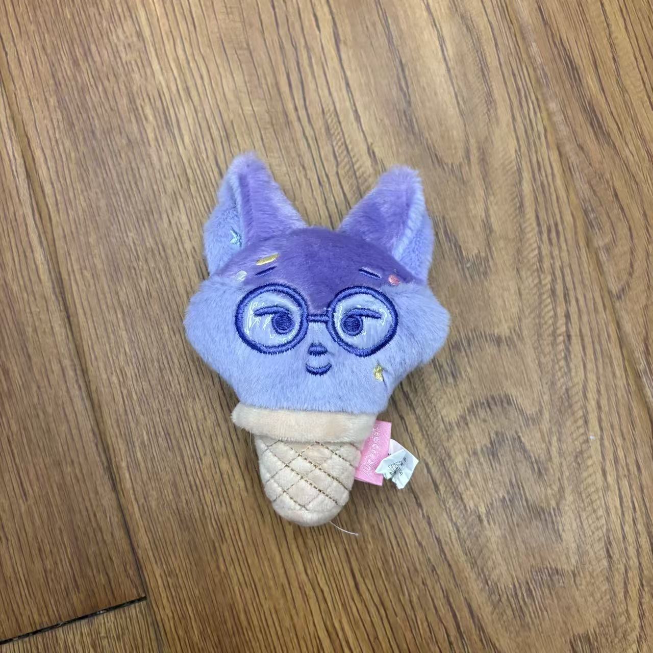 SEVENTEEN Miniteen inspired Ice Cream Cone Plush doll Keychain