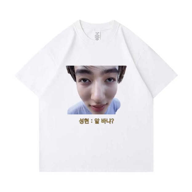 CORTIS 1st Anniversary Reality Show T-Shirt - Funny Member Face Cotton Tee