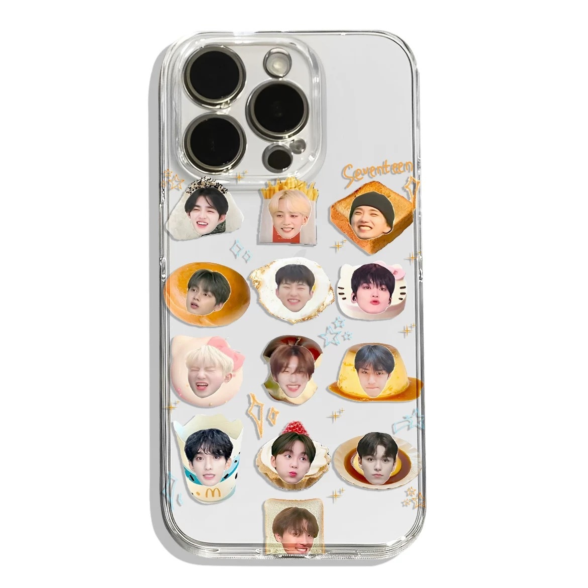 Seventeen 3 Pcs Set Phone Case for All Phones