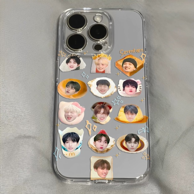 Seventeen 3 Pcs Set Phone Case for All Phones