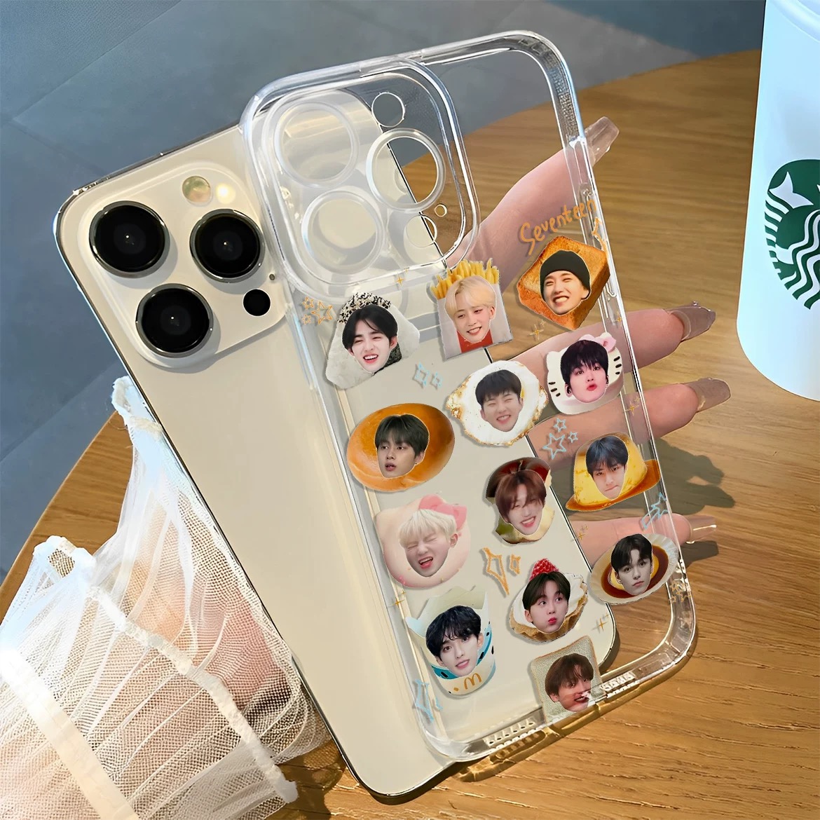 Seventeen 3 Pcs Set Phone Case for All Phones