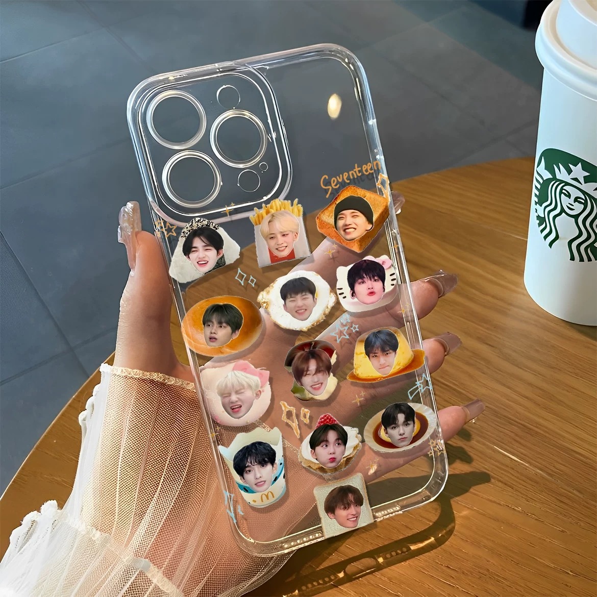 Seventeen 3 Pcs Set Phone Case for All Phones