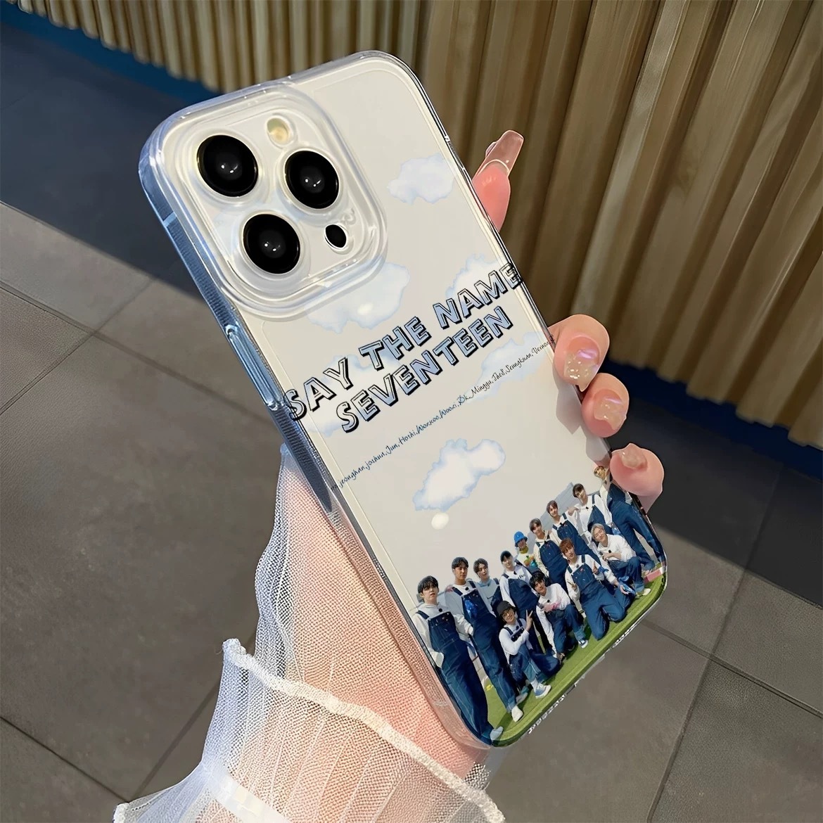 Seventeen 3 Pcs Set Phone Case for All Phones