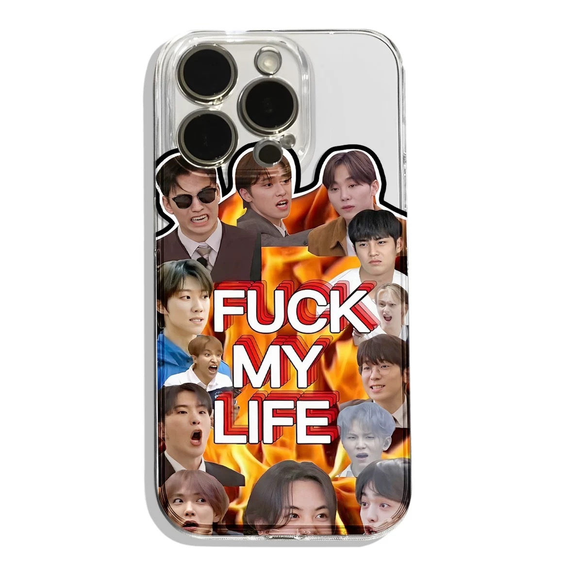Seventeen 3 Pcs Set Phone Case for All Phones