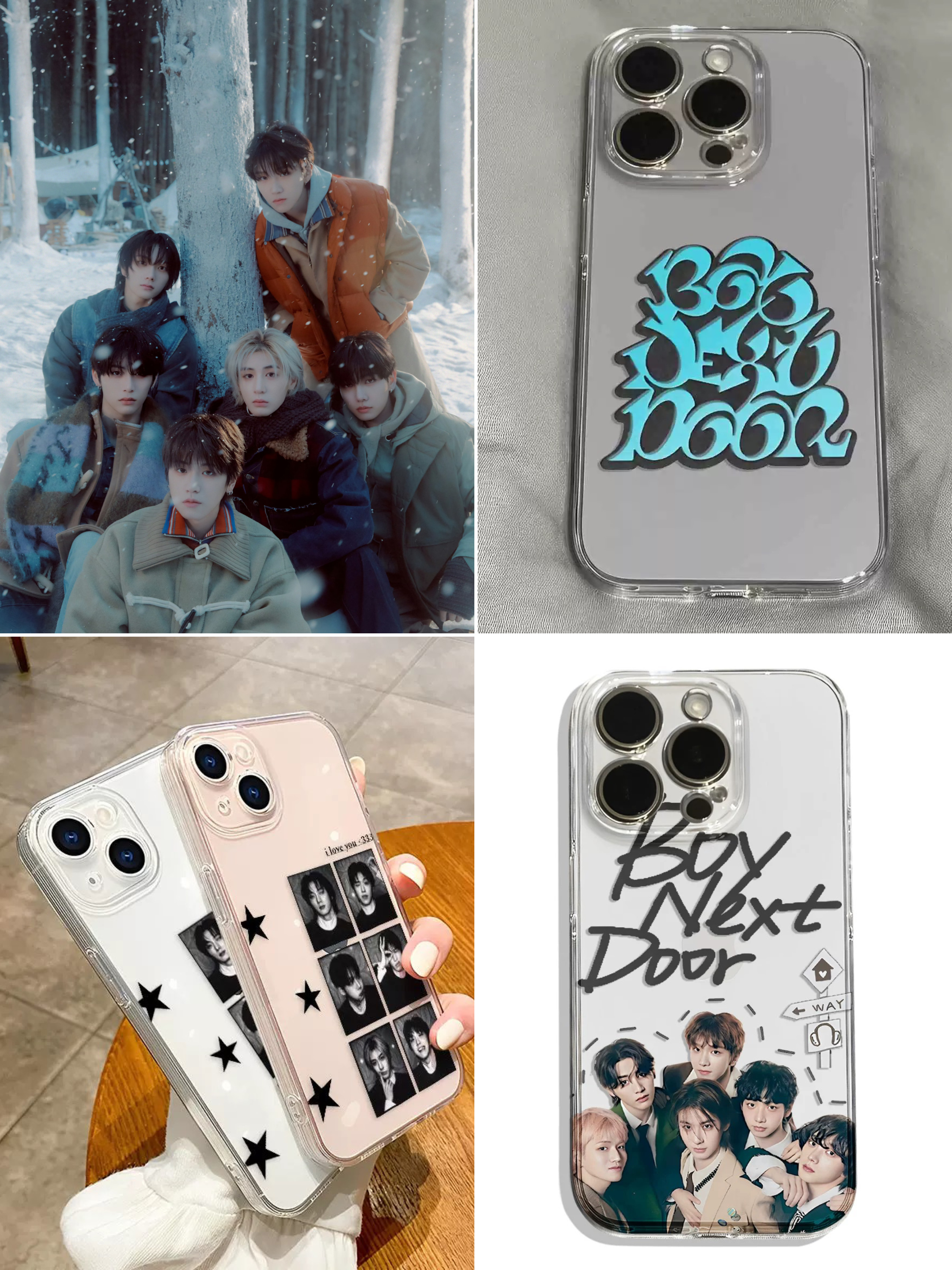 BOYNEXTDOOR 3 Pcs Set Phone Case for All Phones