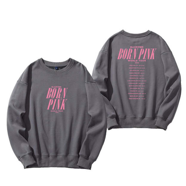 Born Pink World Tour Crewneck Hoodie-Blackpink