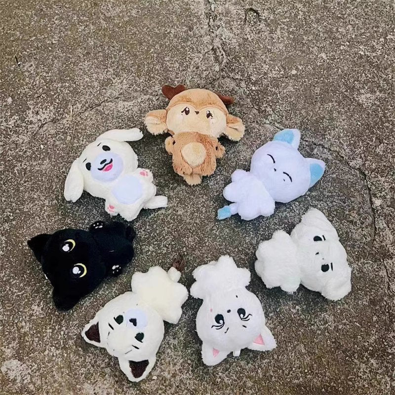 Enhypen Member Animal Plushie Keyring