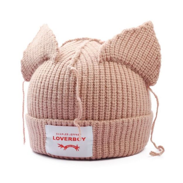 BE the sun cat ears wool knit hat-DK HOSHI Seventeen