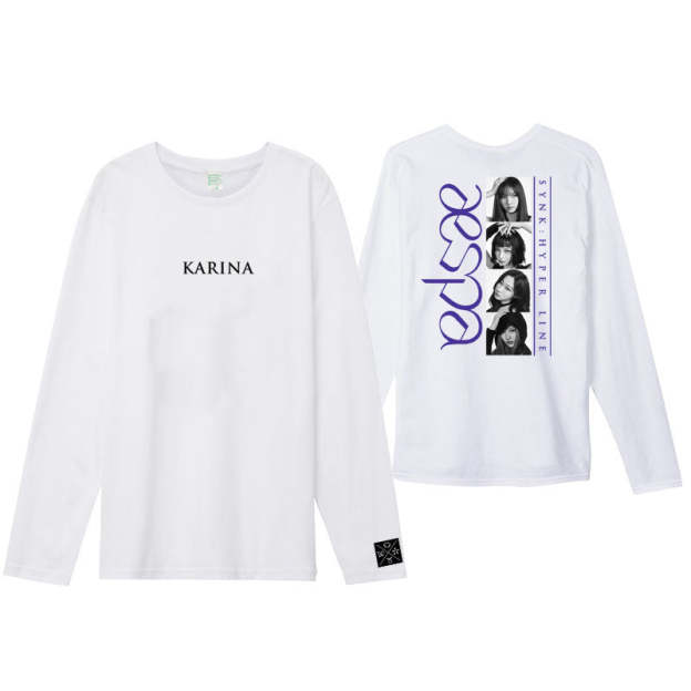 Aespa Synk Hyper Line Longsleeve Shirt-Aespa