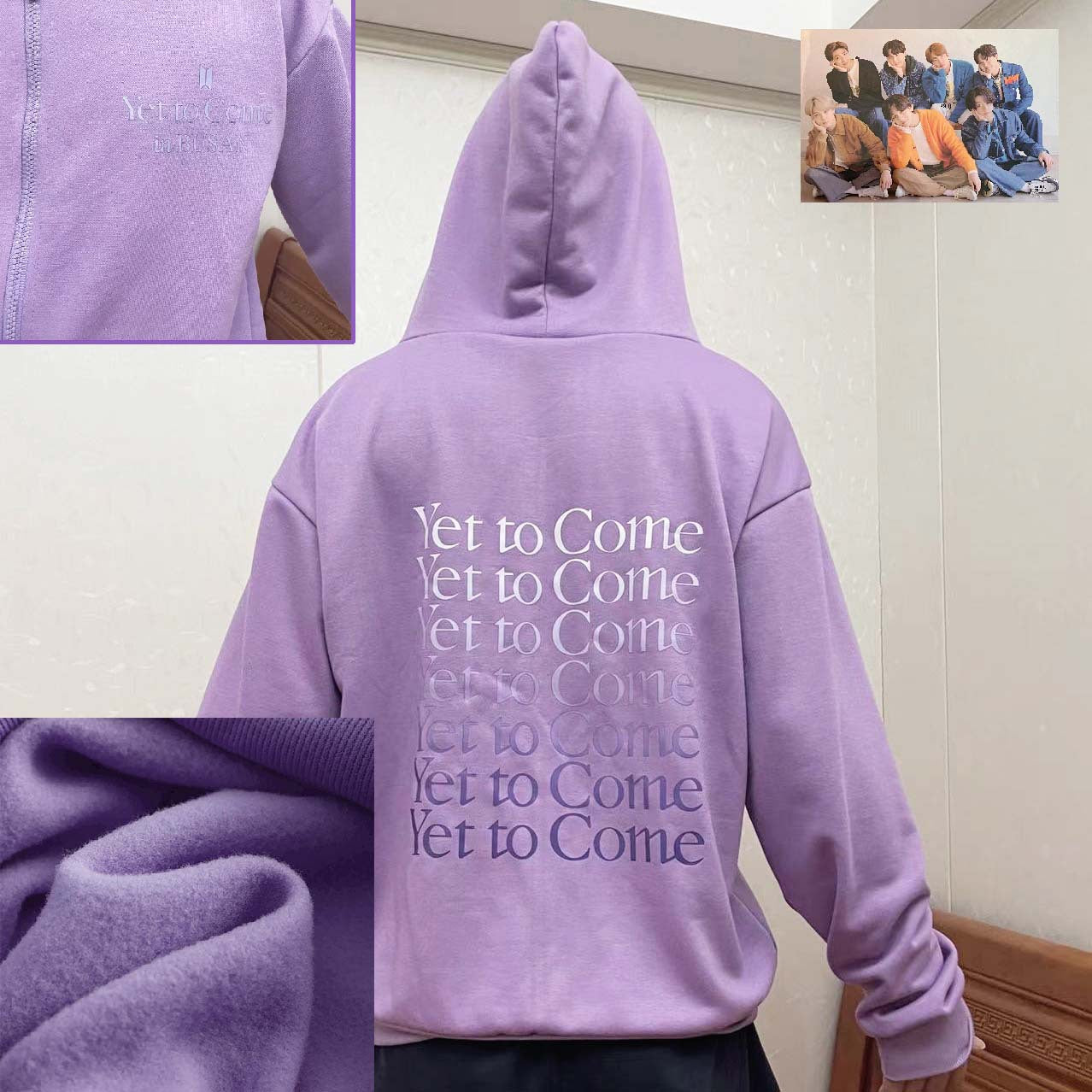Purple Yet To Come hoodie-BTS