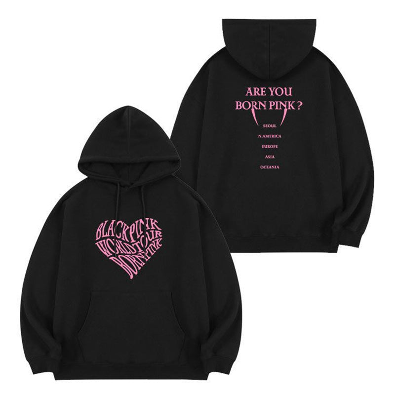 BORN PINK Sweatshirt hoodie- BLACKPINK