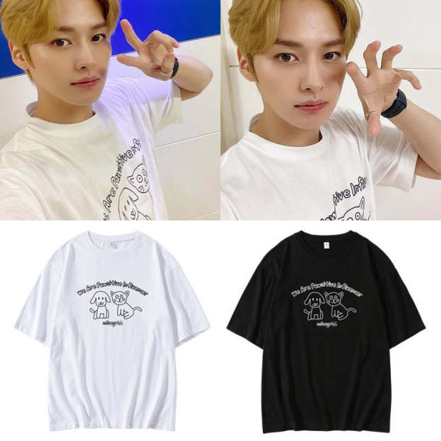 STRAYKIDS X LEE 'We Are Pawsitive Influencer' Tee-Straykids tshirt