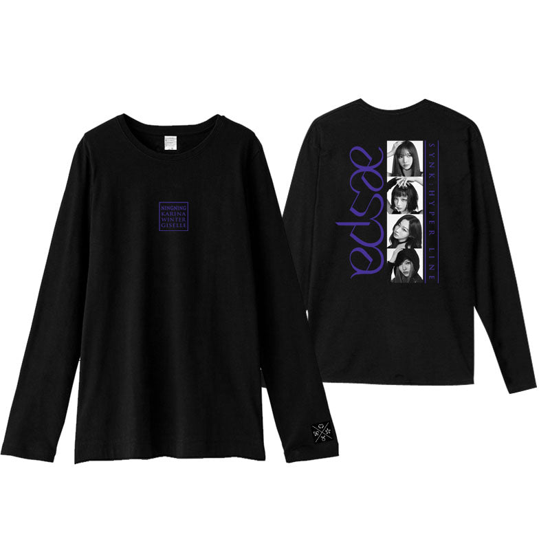 Aespa Synk Hyper Line Longsleeve Shirt-Aespa