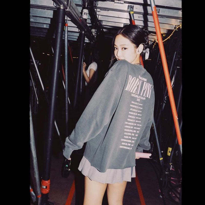 Born Pink World Tour Crewneck Hoodie-Blackpink