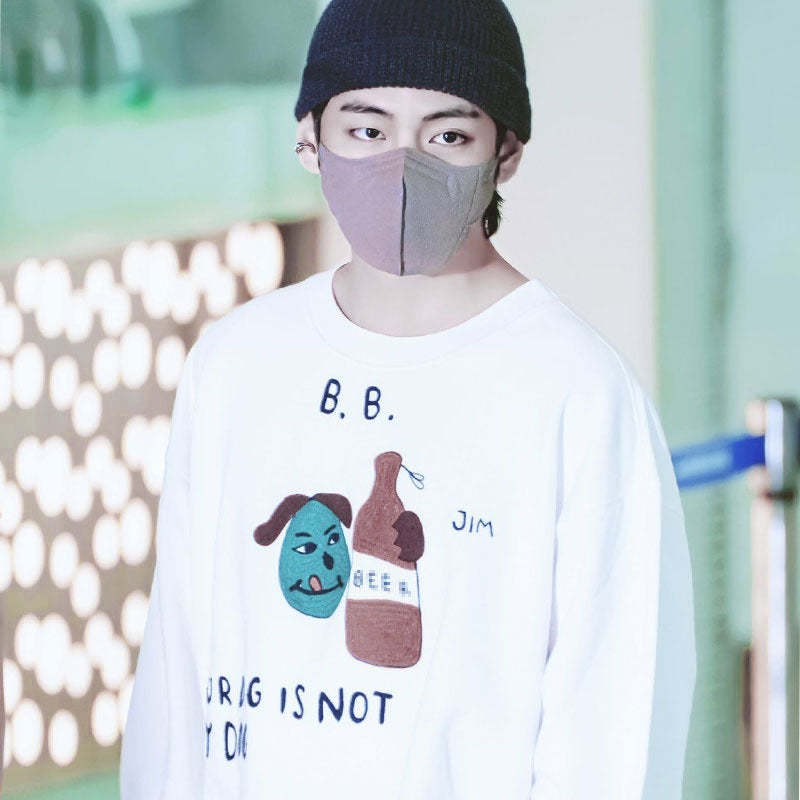 BTS V Your Dog Is Not My Dog Sweater -V  BTS