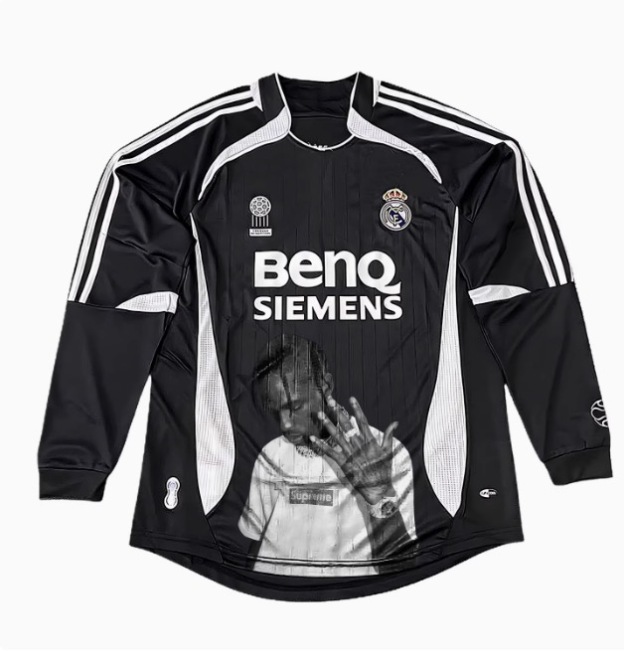 Travis Scott Long Sleeve custom Remake Jersey 