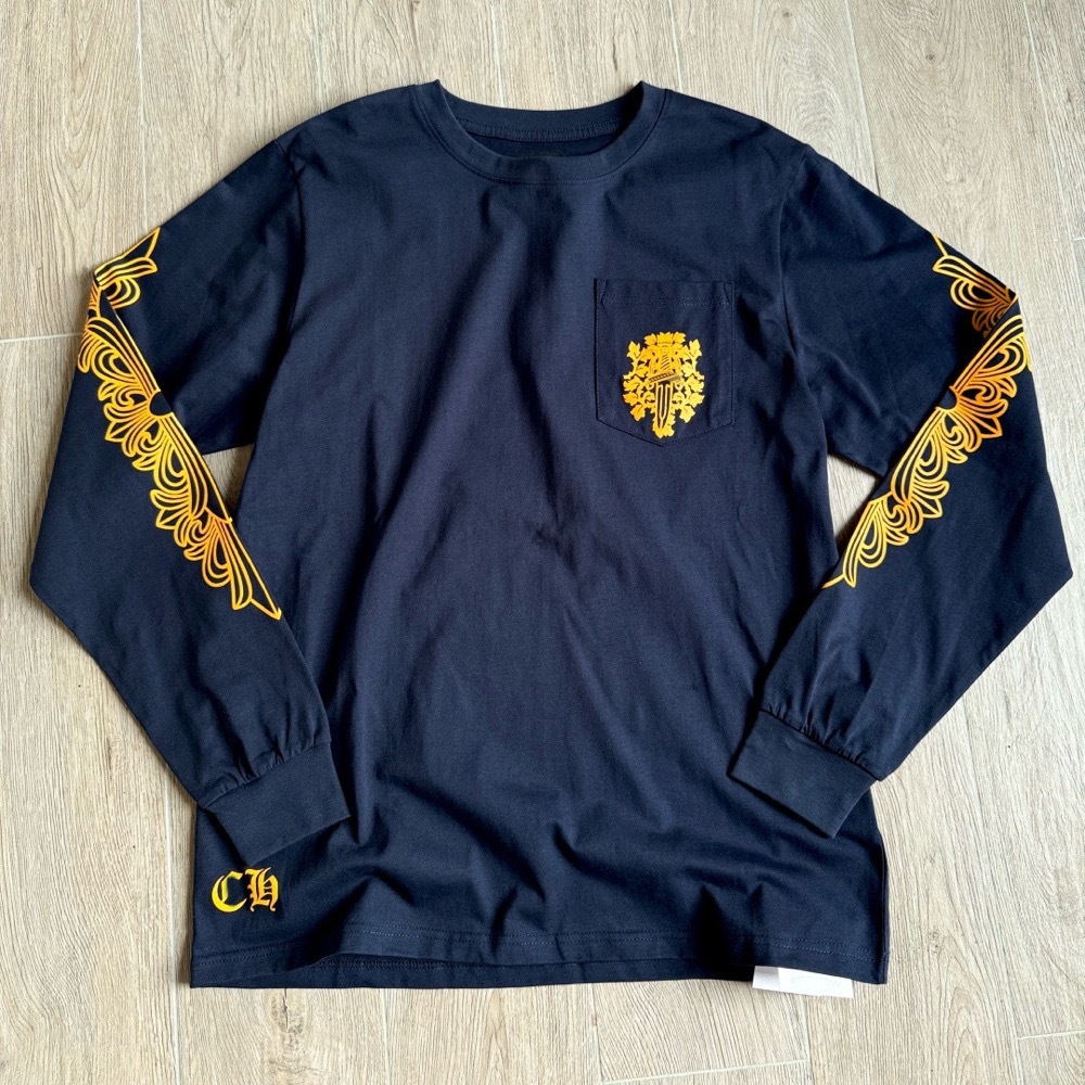 enhypen hyunjin inspired Chrome Hearts Cross Print tshirt