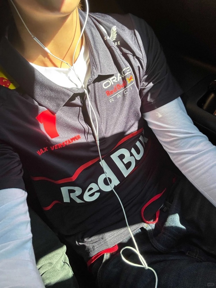 Cortis seonghyeon inspired redbull F1 Racing Short Sleeve Jersey Tshirt
