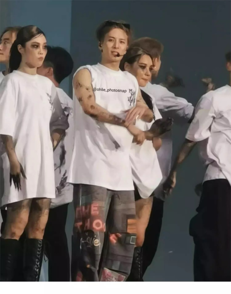 Got7 Jackson Wang Inspired Graffiti Track Pants