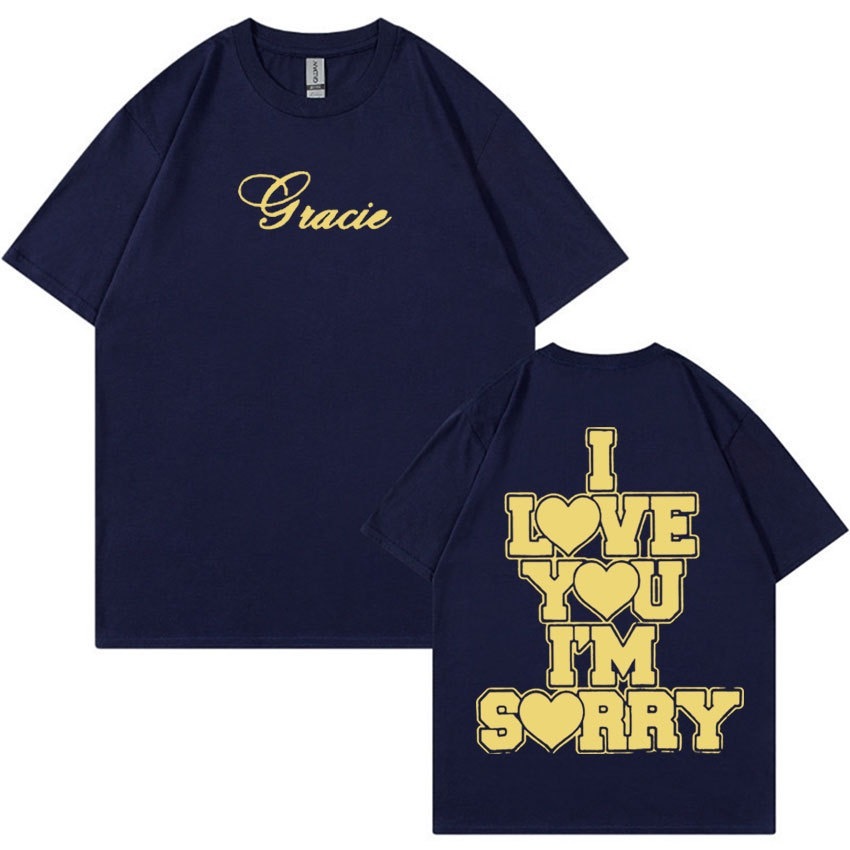I Love You I'm Sorry Gracie Abrams Print T-shirt 