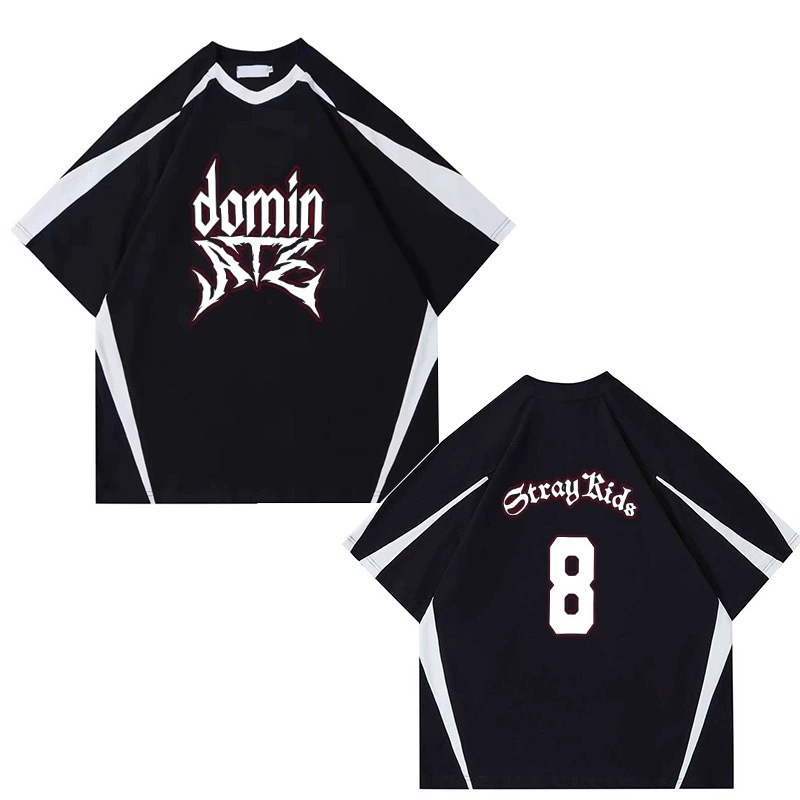 StrayKids inspired Dominate Logo Merch t-shirt Vintage tee