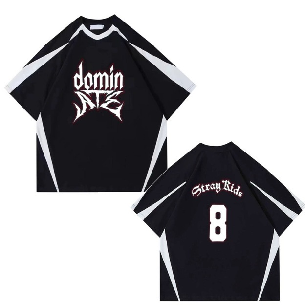 StrayKids inspired Dominate Logo Merch t-shirt Vintage tee