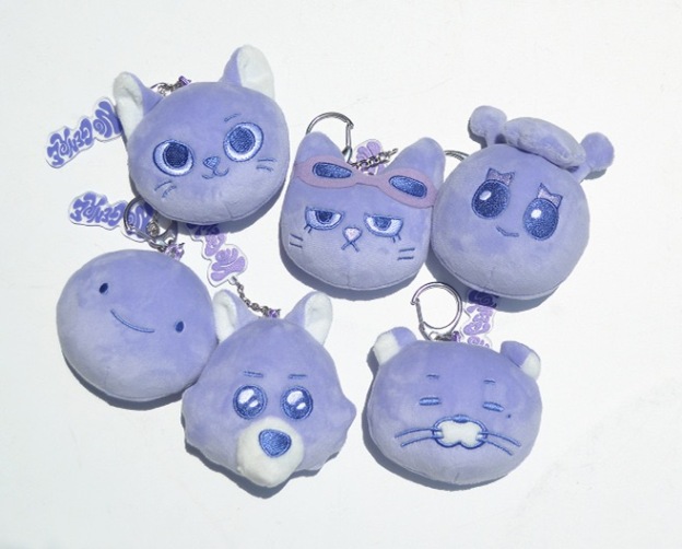 Boynextdoor inspired Plushies HEAD KEYCHAIN