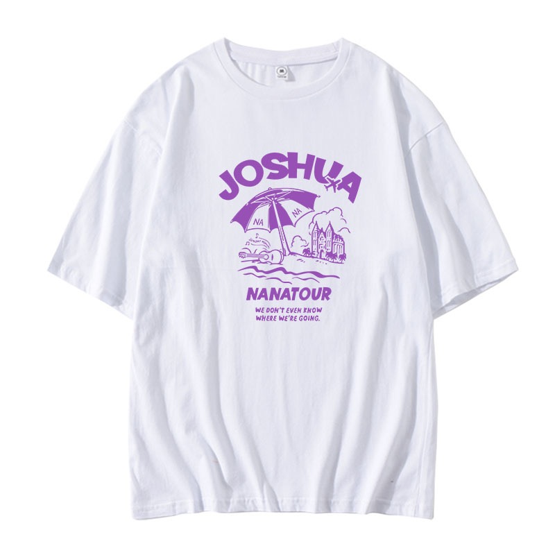 NANATOUR inspired short crewneck t-shirt-SEVENTEEN