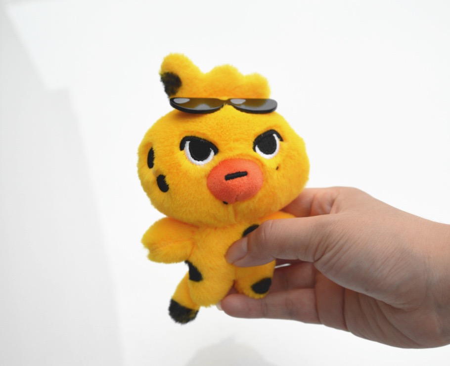 enhypen ENchin inspired Fluffy Plush Keyring Bag Accessory Charm doll