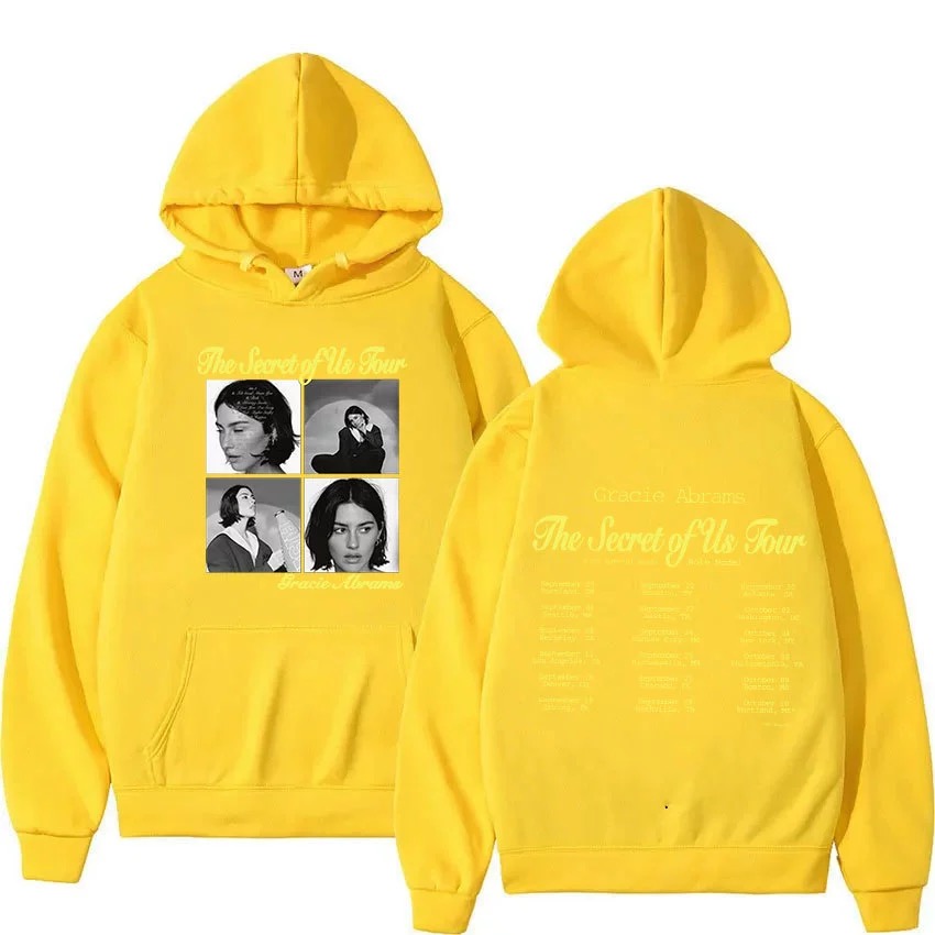 Gracie Abrams The Secret of Us Tour  Print Hoodie