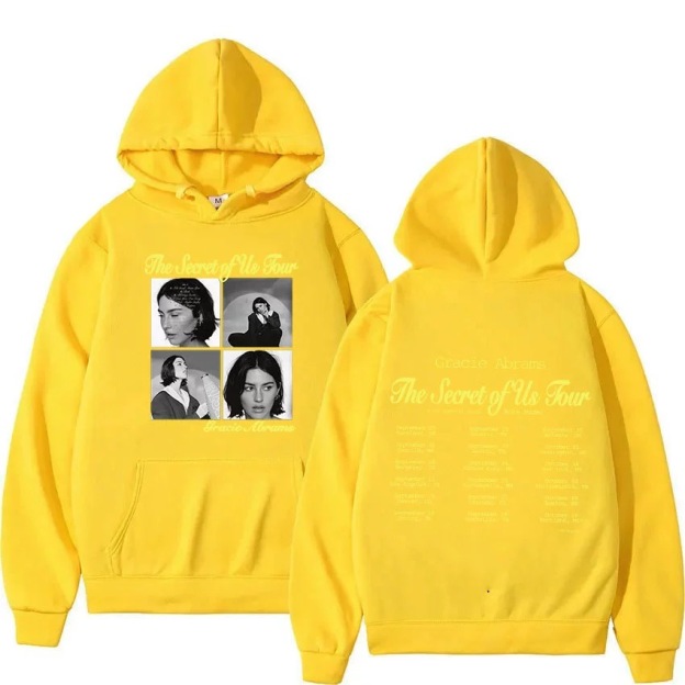 Gracie Abrams The Secret of Us Tour  Print Hoodie