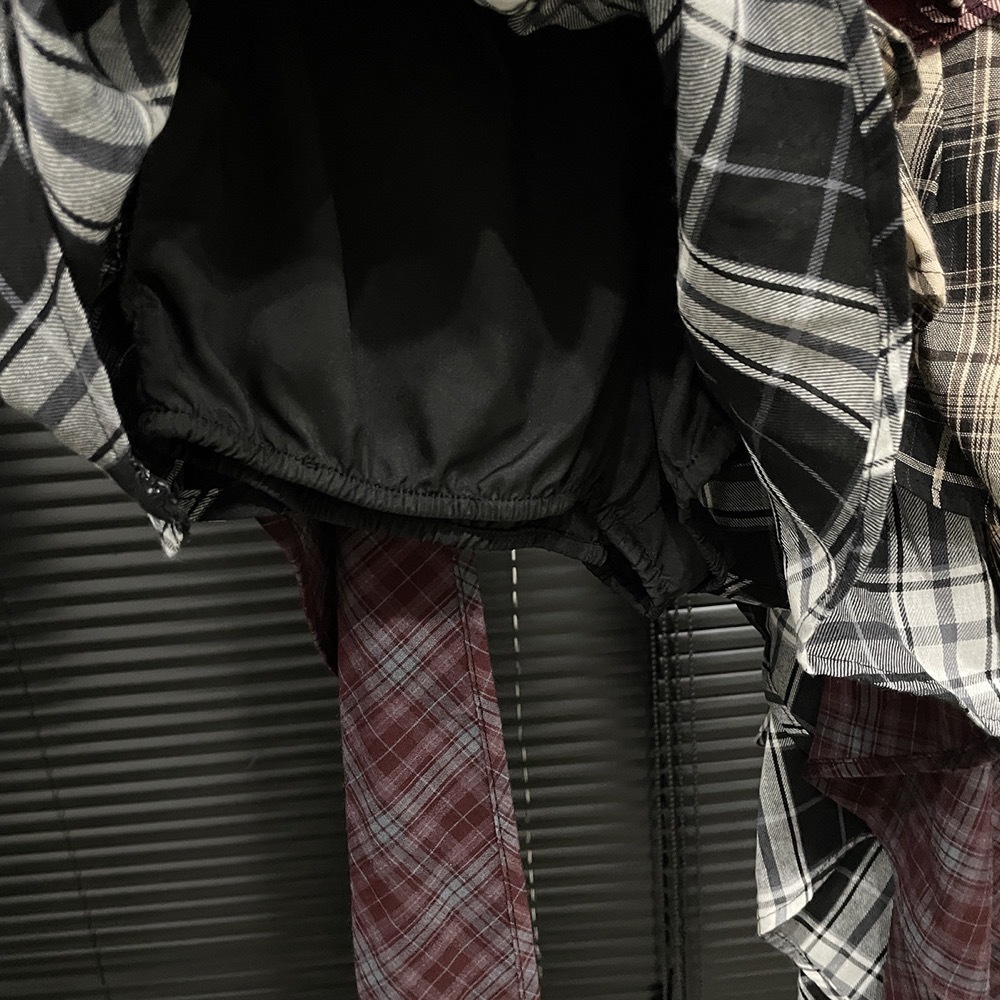 BabyMonster Ahyeon inspired Multicolored Plaid Skirt