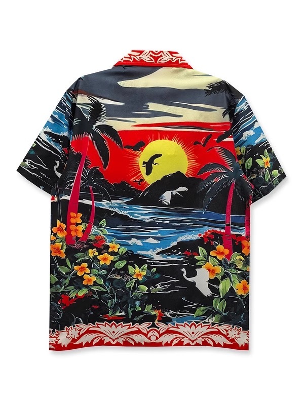 SEVENTEEN The8 Inspired Summer Print Shirt - XuMinghao