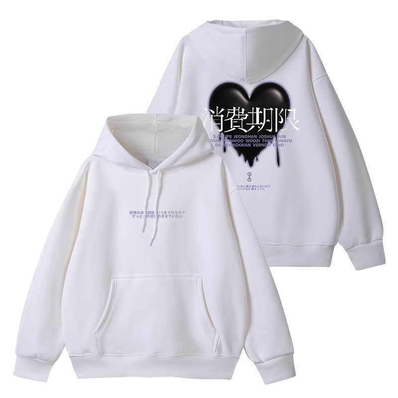 SEVENTEEN 2024 Japan Album "消費期限" Inspired Hoodie Zip-Up