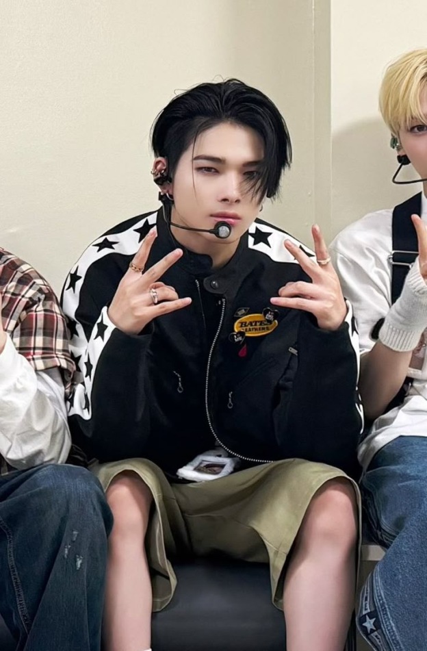 Enhypen NI-KI inspired Toronto Raptors Embroidered Varsity PU Leather Sleeve Jacket-NIKI