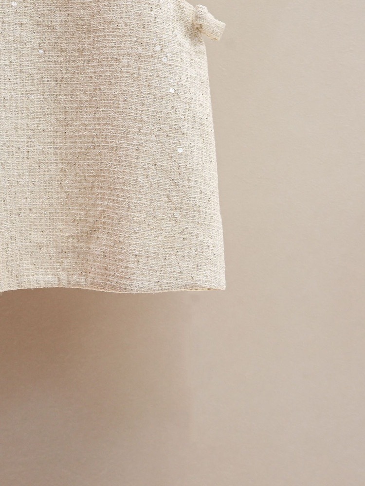 Babymonster Ahyeon -Sequin Trim Sleeveless Dress 