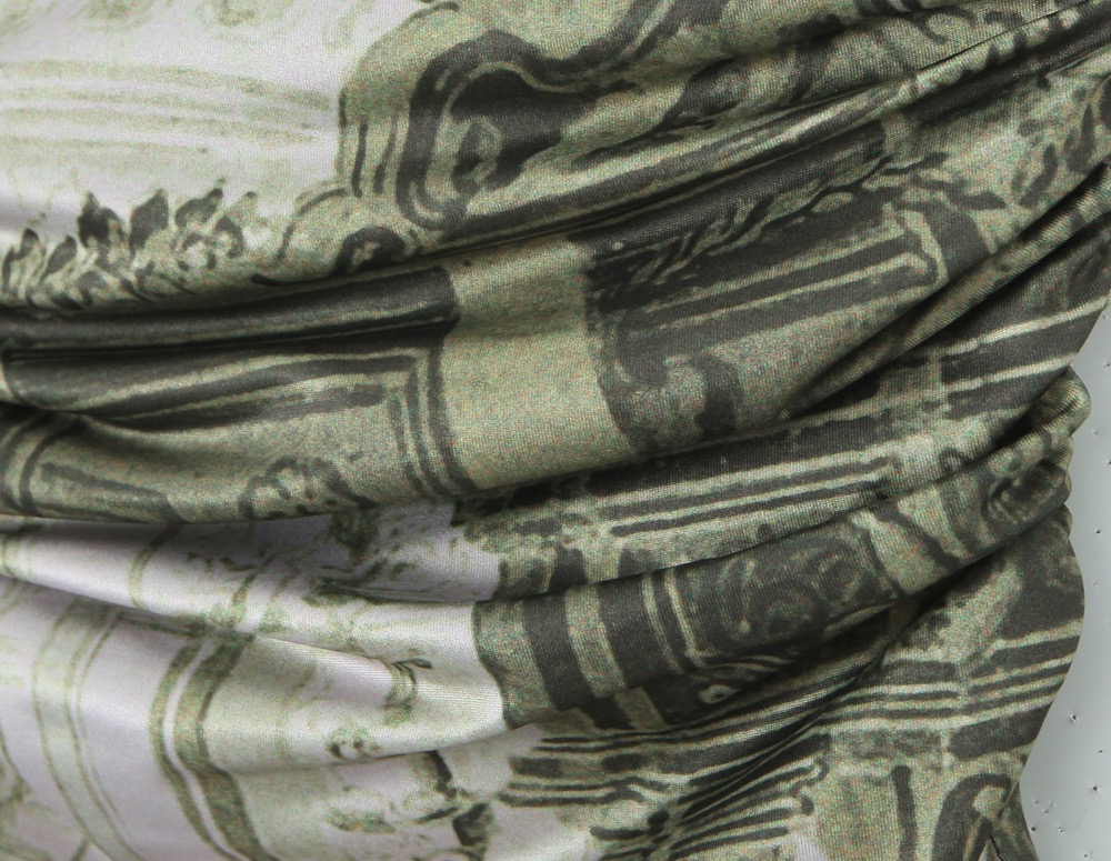 BabyMonster Ahyeon Inspired Green Strapless Mini Dress