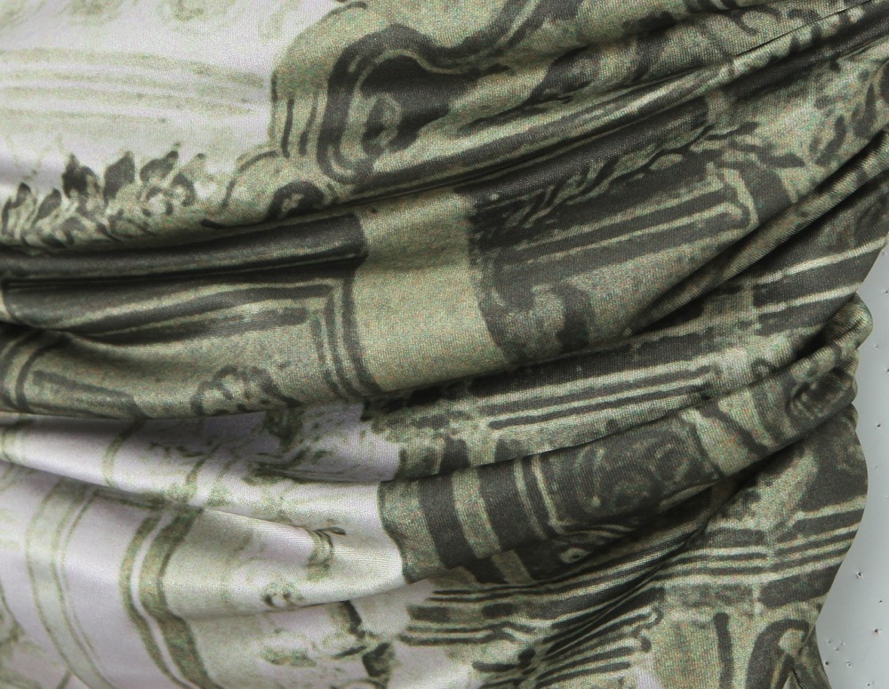 BabyMonster Ahyeon Inspired Green Strapless Mini Dress