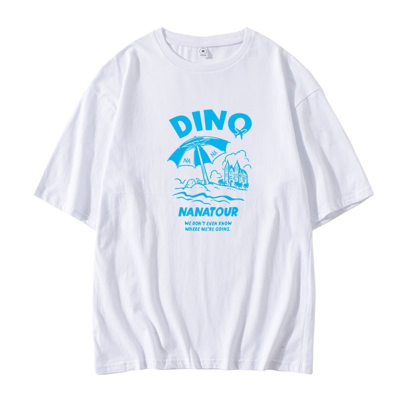 NANATOUR inspired short crewneck t-shirt-SEVENTEEN
