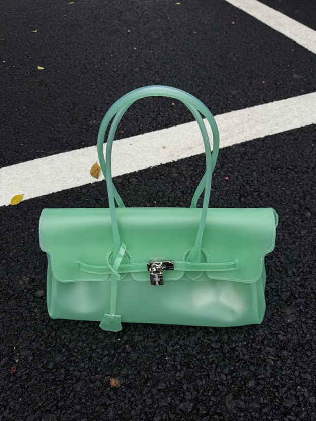 Horizontal Candy Color Jelly firkin bag Jelly bag