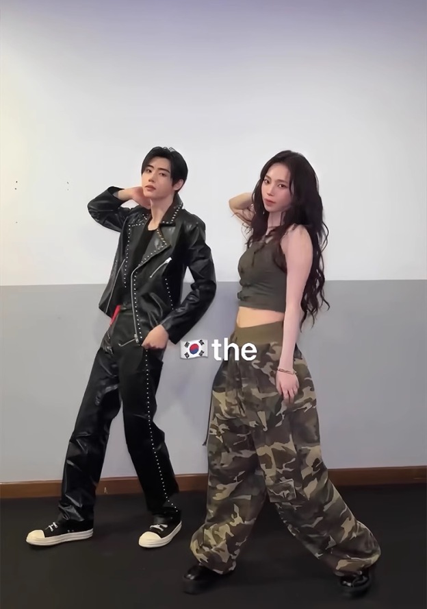 Aespa Karina  Signature Vintage Cargo Pants