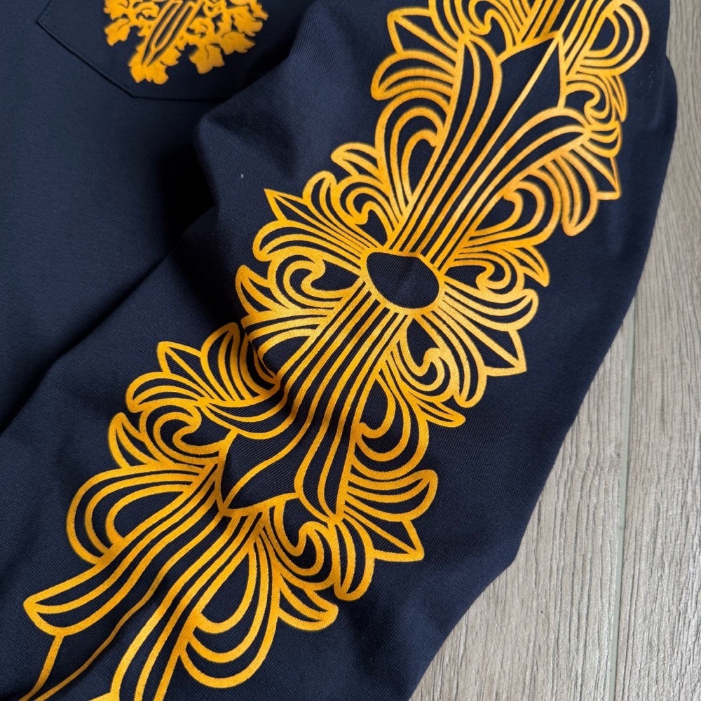 enhypen hyunjin inspired Chrome Hearts Cross Print tshirt