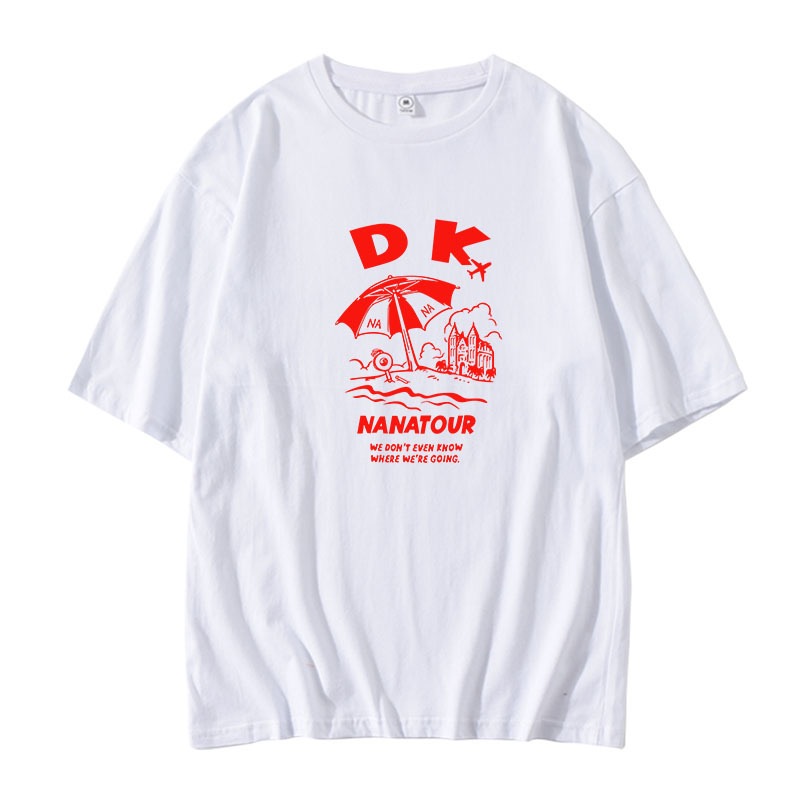 NANATOUR inspired short crewneck t-shirt-SEVENTEEN